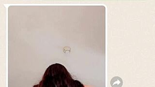 Doña Mary gets wildly horny owing him her turn in amateur Latina web chat frenzy