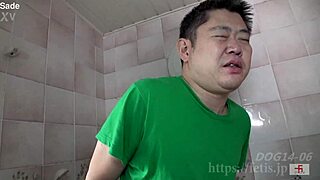 dog sniffs girl 9 part 6 pee drinking urine play fetish