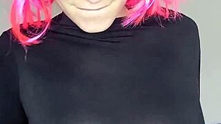 i crave you in my kitty mask with huge natural tits