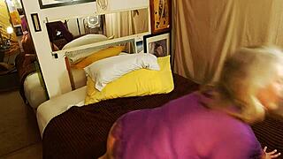 wanna see dawnskye1962's hairy pantyhose pussy up close for christopher?