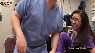 patient, kitty catherine interrupted by nurse in handcuffs backstage?