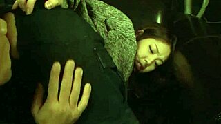 Cock-hungry Ayaka Minamino feels ripped pants dick deep in pussy