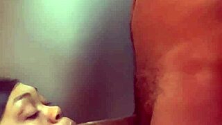 😛 ebony gags on bbc shoe plugg by fridge sloppy deepthroat! 💦👠