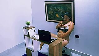 ever catch your latina roommate sucking dick like a total pro in the dorm