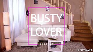 I can't resist joining Cristina Miller for her massive titty fuck session