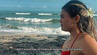 tour guide pleasures lost chica on beach