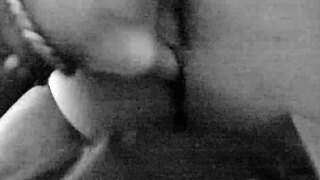 Latina roommate dirty talks big tits interracial fuck