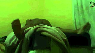 bbw milf rides fat cowgirl style in undercover bedroom sex