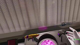 I'm lost in hypnolab vr's hot virtual reality porn game world