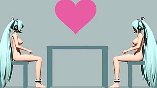 hey hatsune miku, show us your big tits nude?