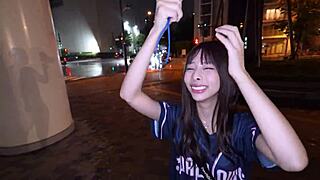 Mion baseball college girl rides cock cowgirl style perfectly