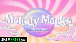 Melody Marks κώλος χτυπημένος μουνί γλειμμένο μέχρις ερεθισμού