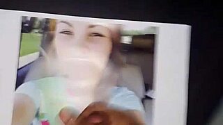 cassidy's hot cum tribute all over her face