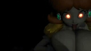 daisy's possessed tits crush monster cock in titfuck