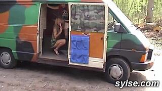 two hot maids tease boss in kitchen turning amateur compilation into wild threesome romp