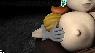 daisy's possessed tits crush monster cock in titfuck