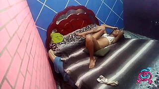 Skinny Latina Teen Bent Over Anal Doggy Family Fuck