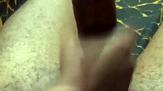 Teasing Handjob Strokes Massive BBC Slowly