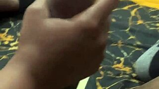 Teasing Handjob Strokes Massive BBC Slowly