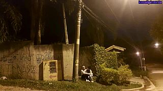 wife cheats street side now takes rough anal