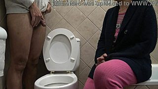 wanna see horny stepmom watch her 18yo stepson piss taboo milf kink?