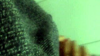 sucking my new latina friend's big cock with her watching