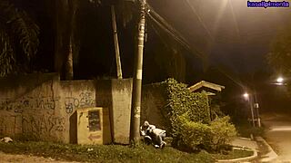 wife cheats street side now takes rough anal