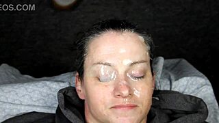 dirtydees facial compilation turns guys night out into huge cum covered fantasy