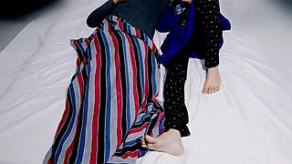 Rich slim housewife fucked by driver's big dick 😈🚗