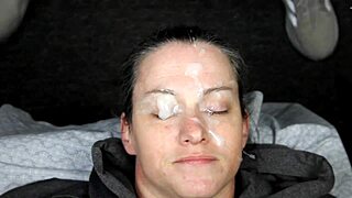 dirtydees facial compilation turns guys night out into huge cum covered fantasy