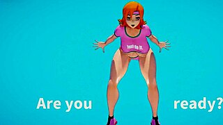 Nora Works Out Her Big Ass and Tits for JIC Motivation