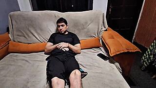 StepMom spies horny stepson then gets what she craves