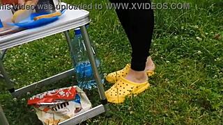 stepmom vacation compilation shows dirty car sex feet play camping clothes ripped homemade holiday fun