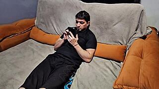 StepMom spies horny stepson then gets what she craves