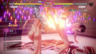 two hot girls teasing each other's wet pussies