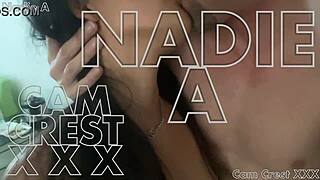 i finally got nadie's sloppy deepthroat and bent-over pounding debut