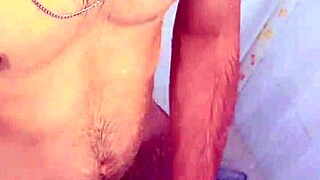 brazilian babe flashes masturbates hot in bathroom