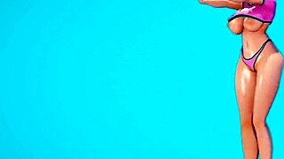 Nora Works Out Her Big Ass and Tits for JIC Motivation