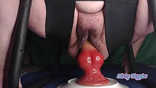 BBW MISTY THYGHS RIDES HUGE CREAMY COCK like a pro