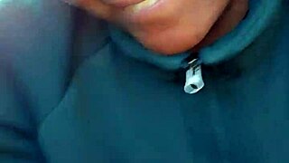 Real 18yo african engaged slut gulps my load driveway style! 💦😈🏠