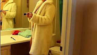 POV Big Tits Blonde MILF Jerks Monster Cock Cumshot