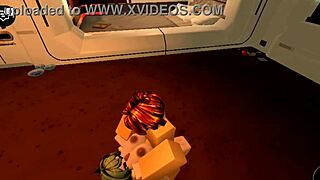 My Roblox friend uses my big tits to cum