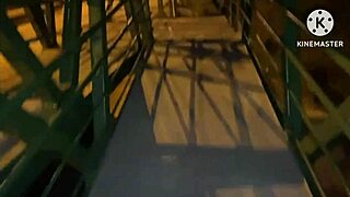 Tattooed wife fucks stud in street