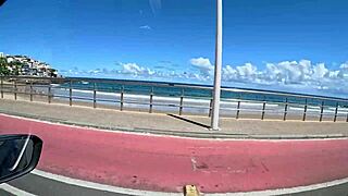 jeo rapozinha hitches ride in salvador gets bareback creampie outdoors