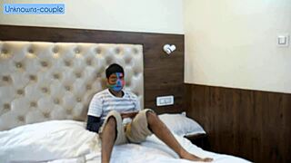 Babysitter Kavita seduces horny Golu in steamy massage roleplay