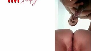 brunette nympho milf with perky ass craves monster cock massage