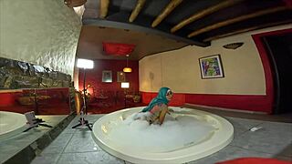 pussy to mouth jacuzzi ride with mia niqab... damn hot!!