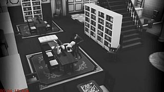 Wife's Library Stranger Fuck