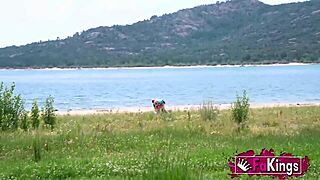 amanda luxor horny cuban babe picks up big cocks public outdoor rough deepthroat