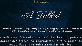 a table french audio femdom milking table sissy cei oh god i need it now
